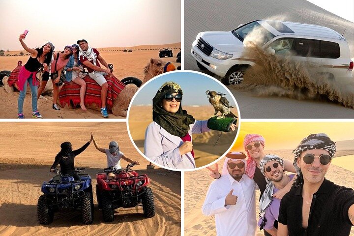 Quad or Buggy Dune Bashing,CamelRide & Sandboarding Image 1