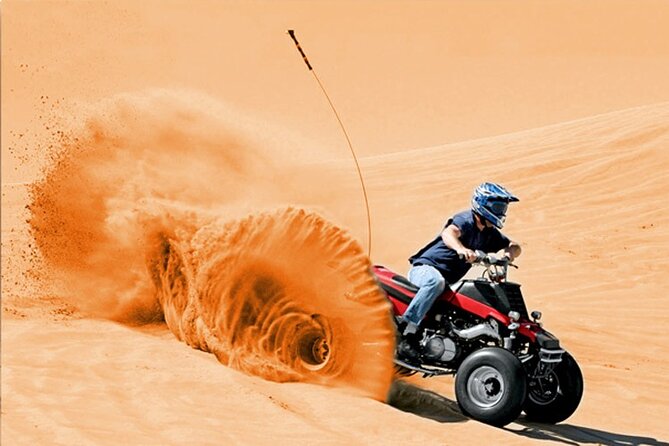Dune Bashing,Quad Bike Or Buggy ,Camel Ride & Sandboarding Image 1